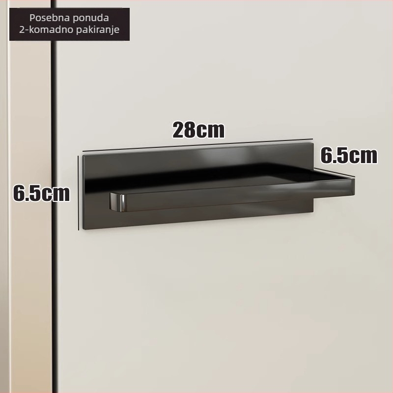 Kuhinjski bočni magnetski stalak sa visećom košarom, 1 razina skladištenja, putovanja, zahtijeva montažu