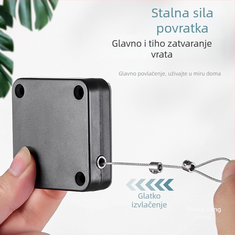 Zatvarač vrata, lijevani aluminij, marka Sheng bangrong, model P0133, modern minimalistički stil