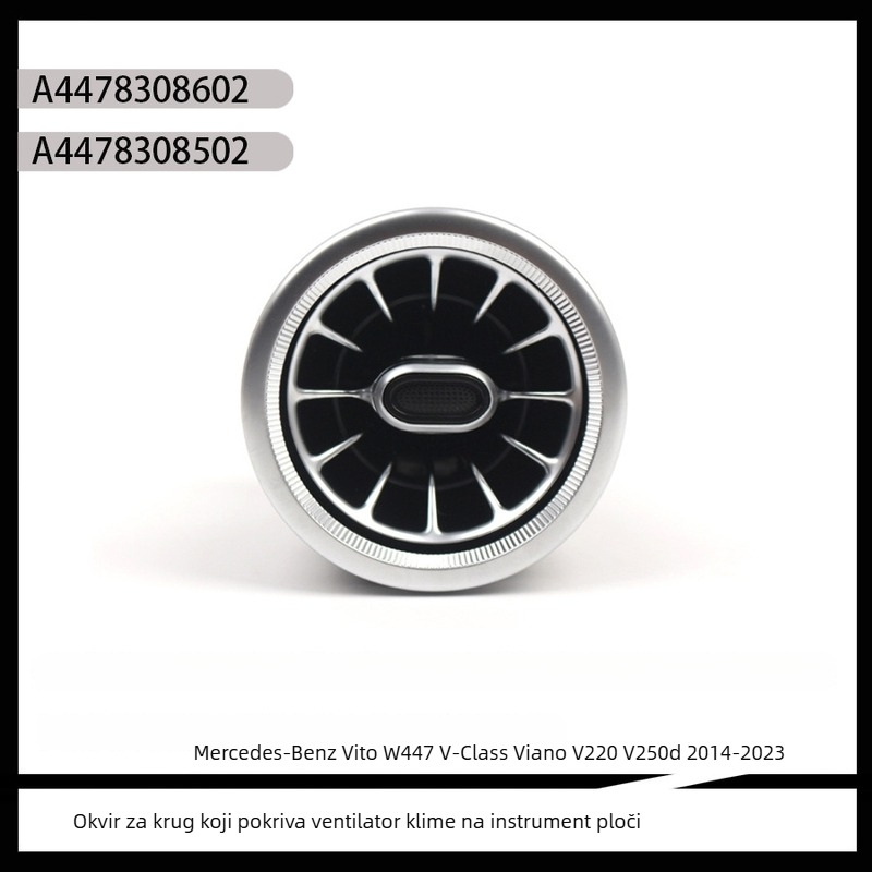 Ispušni otvor A4478308602 za Vito W447, V-Class, Viano, V220, V250d (2014-2023); Materijal: Plastika; Modeli: A4478308602/A4478308502