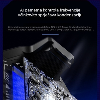 Mimo DL20 AI hladnjak za telefon, 20W, ABS, USB-C, 3 brzine hlađenja