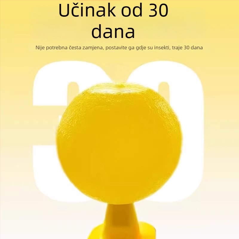 Lapač voćnih mušica za unutrašnju upotrebu — PP materijal, jednostavan dizajn, netoksičan, bez mirisa