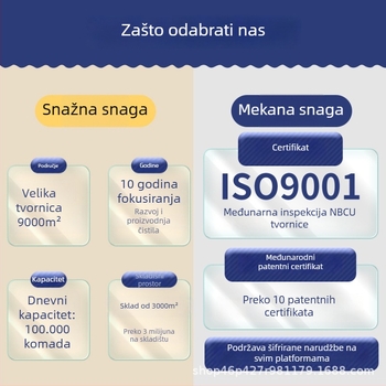 Aishukou dječja četkica za zube s 360° silikonom glavom, ručna, mekana vlakna, kutija od 400 komada