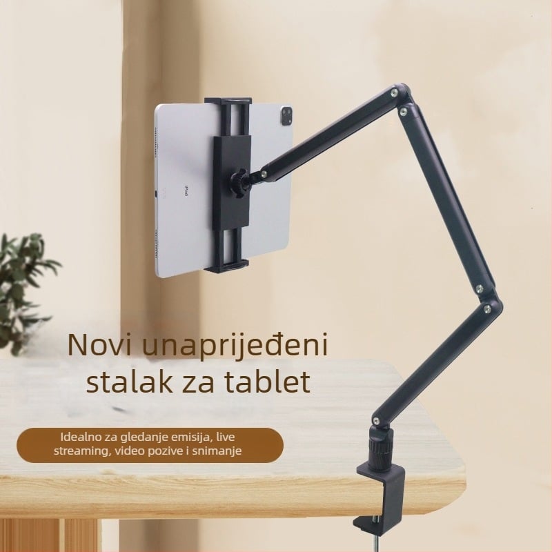 BX-N02 Stalak za tablet na stol, sklopni rotirajući tip, kompatibilan s iPad 2/3/4 i iPad Mini, težina 0,85 kg