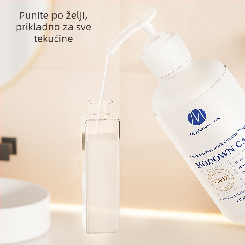 Set refillable spray boca s finom maglom, kapacitet 50 ml, PP materijal, injekcijsko oblikovanje, pogodan za šampon, losion, parfem i kremu za oči