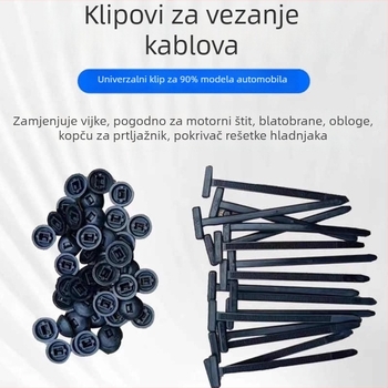 Remenska kopča sa srcolikim šiljkom, remenska kopča tipa trake za zaštitu blatnika i unutarnju ploču listova