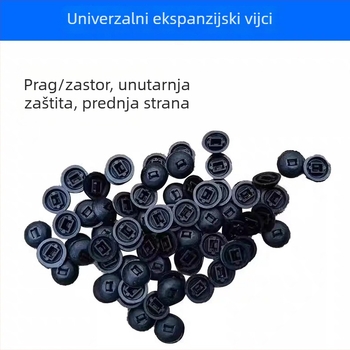 Remenska kopča sa srcolikim šiljkom, remenska kopča tipa trake za zaštitu blatnika i unutarnju ploču listova
