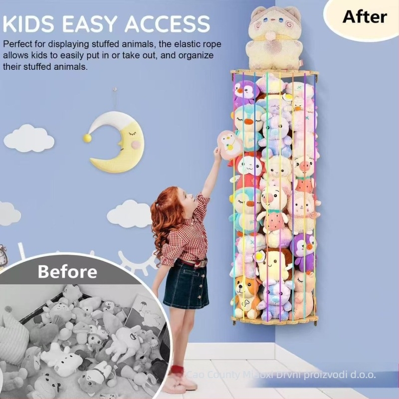 Drvena kutija za skladištenje za dnevni boravak, prilagodljiva, višenamjenska