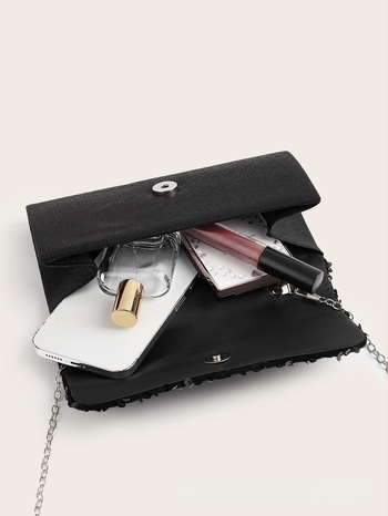 Ženska torbica preko ramena u stilu konverta - poliester, magnetsko zatvaranje, džep za telefon, horizontalni pravokutni oblik, retro stil euro-američki