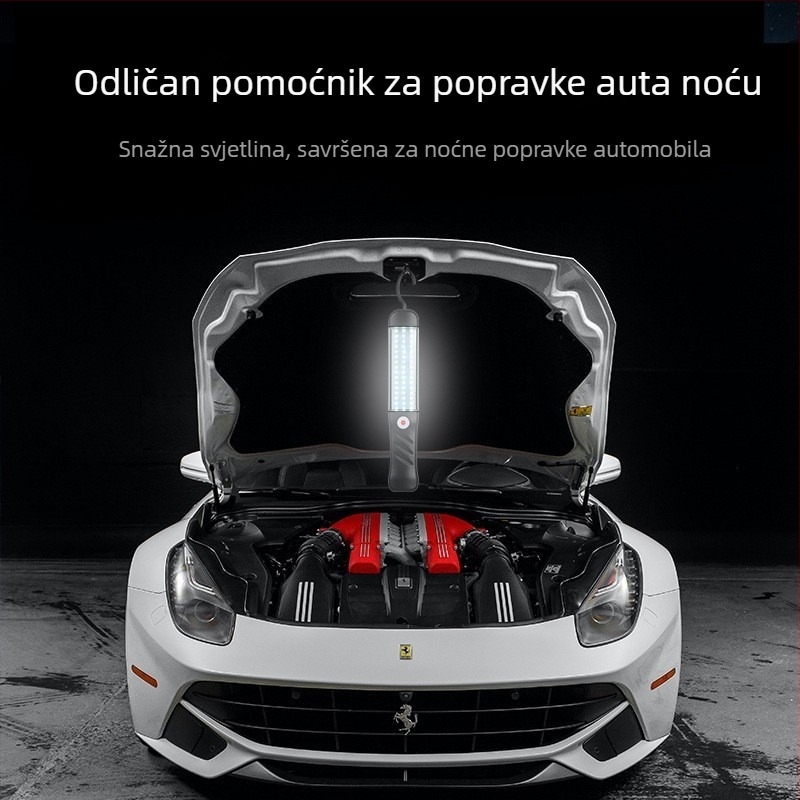 USB višefunkcijska ručna svjetiljka s podesivom jačinom svjetla, IP65, LED 5730, 3000 lm, USB napajanje 5V