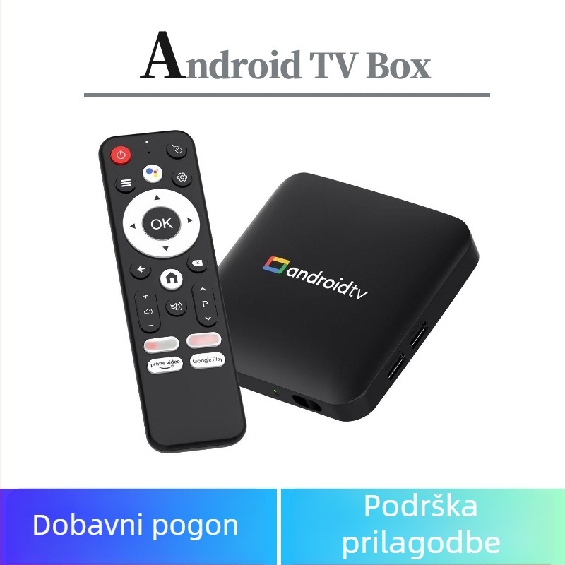 Android TV Box s Quad-core A53, Android OS, 1GB RAM, 8GB pohrane, 1920x1080