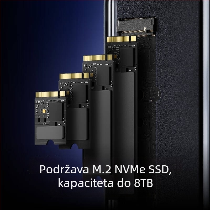 Lexar E750 USB4 NVMe M.2 vanjska kućišta za SSD s Thunderbolt 4, podržava do 8 TB