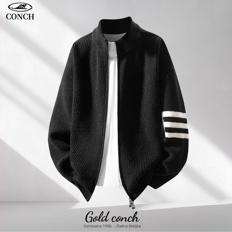 Pletena majica, slobodan kroj, stojeći ovratnik, dugi rukav, modal tkanina s krznom zeca