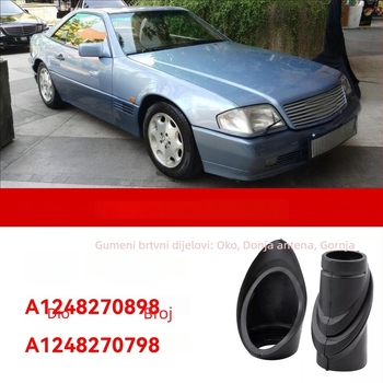 Weatherstrip Seal Kit za Mercedes-Benz W124 (A1248270898, A1248270798) Guma