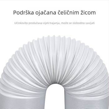 Prijenosni odvod zraka klima-uređaja (dužina 3 m, promjer 5,1 in, teleskopskog)