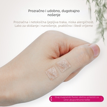 Flaster za stimulaciju akupunkturalnih točaka uha, jednokratni medicinski flaster, 100 flastera, Global Brand