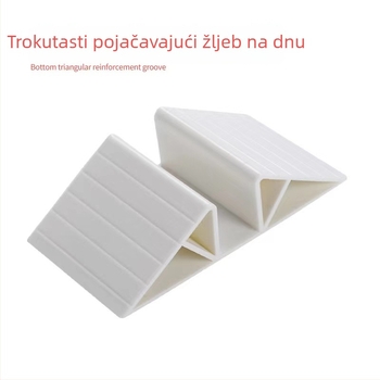 Pribor za šine vrata kućnih ljubimaca s trokutastim utorom za karticu i učvršnim žlijebom sigurnosnih vrata