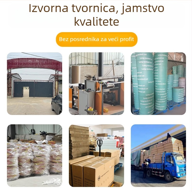 Sisalni stub mačjeg toranj - DIY dodatak, jednostavan stil, Pet travel e-family