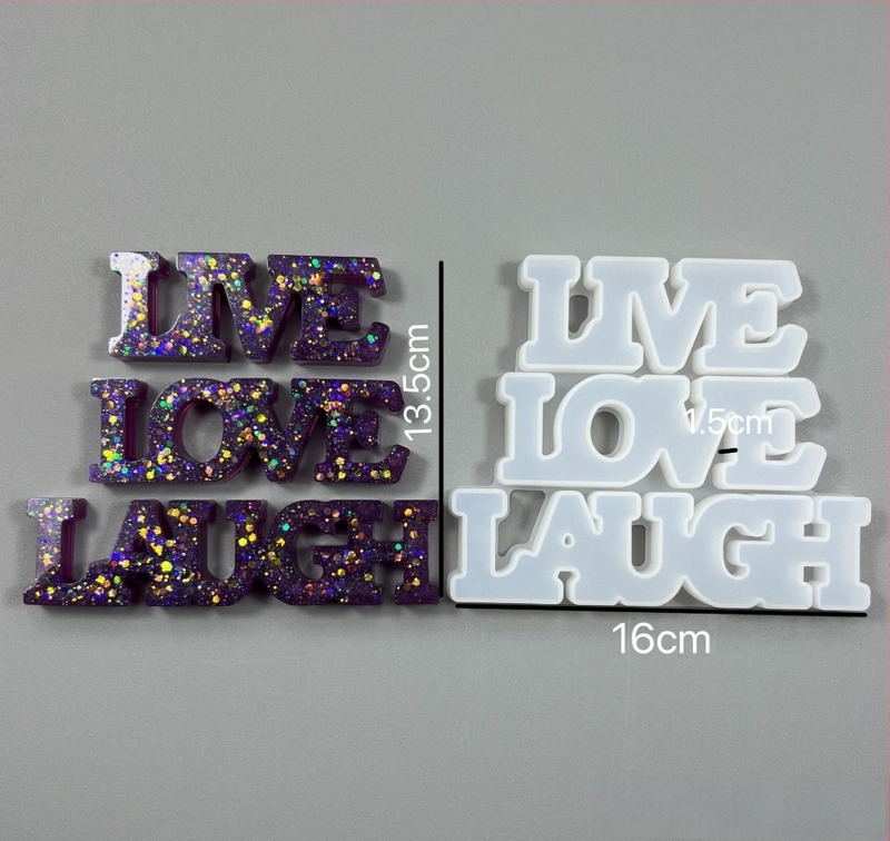 Fat Girl Silikonska kalupa za slova – engleska slova, nepravilnog oblika