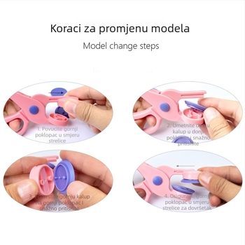 Set embosiranih pečata za djecu - DIY rukotvorine za vrtić i dnevnik - ABS materijal