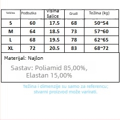 Bežični push-up grudnjak s trokutastim čašicama, najlonski materijal (80-90%), bez umetaka