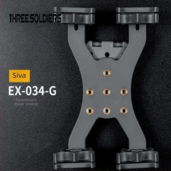 CS taktički klip za pohranu modela s funkcijom proširenja, ABS materijal, Ex-034, za aktivnosti na otvorenom, unisex