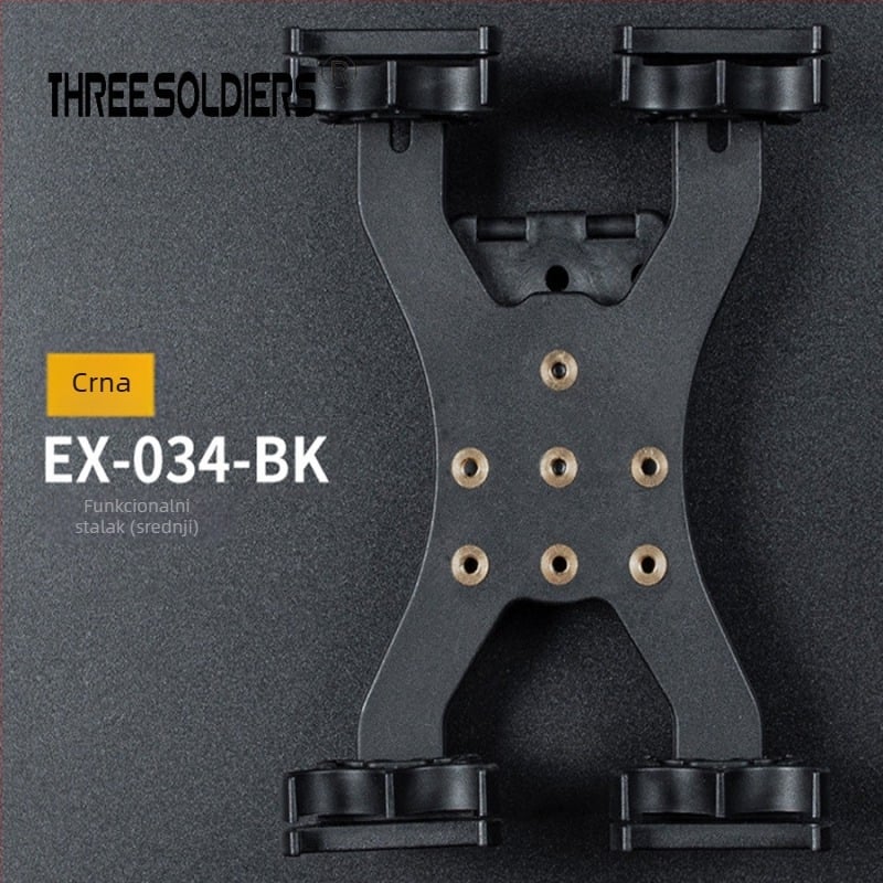 CS taktički klip za pohranu modela s funkcijom proširenja, ABS materijal, Ex-034, za aktivnosti na otvorenom, unisex