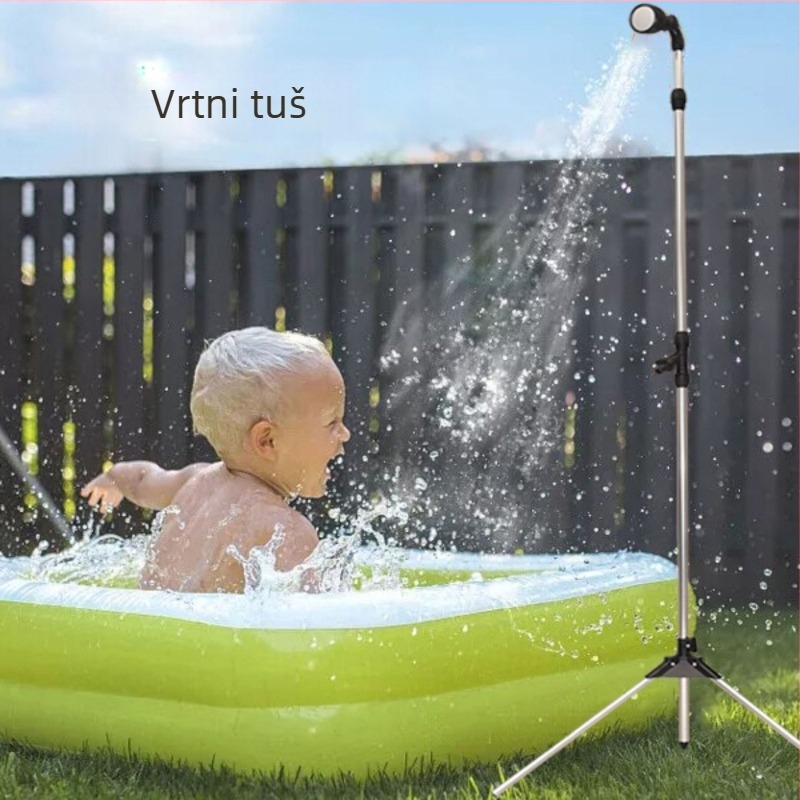 BLUEBIRD glava tuša za vrt i vanjsku upotrebu – prskalica za ispiranje i pranje, za plažu i bazen