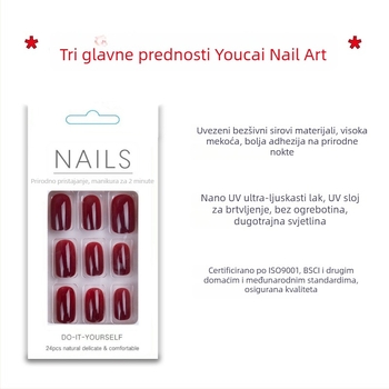 Jie Yan umjetni nokti, jednostavan stil, nosivi za žene, domaća marka