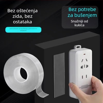 Nano dvostrana ljepljiva traka za montažu na zid - Akrilno ljepilo; Lijepenje; Ljeto 2017; Domaći proizvod