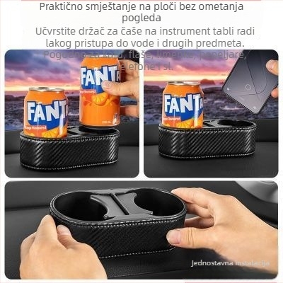 Auto držač čaše s prostorom za pohranu, Visoki stil, Šifra artikla 973Z210017H147; Model: Drugo; Funkcija: Kategorizirano skladištenje