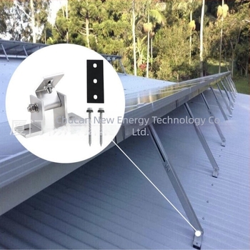 Držač za solarni panel od aluminijske legure AL6005-T5, podesiv 15–30°, prednje i stražnje noge, težina 2