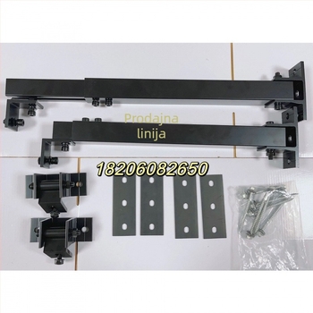 Držač za solarni panel od aluminijske legure AL6005-T5, podesiv 15–30°, prednje i stražnje noge, težina 2