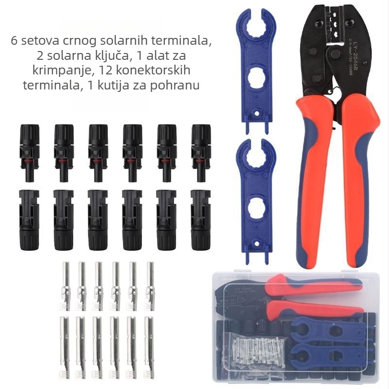 MC4 kliješta za krimpanje za solarne konektore, Oblik 2, Težina 350 g, Marka Other Homes, Značajke: Obične