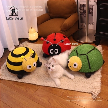 Mačji grebalni stup od sisala - izdržljiv, sladak stil, bez ispadanja dlake