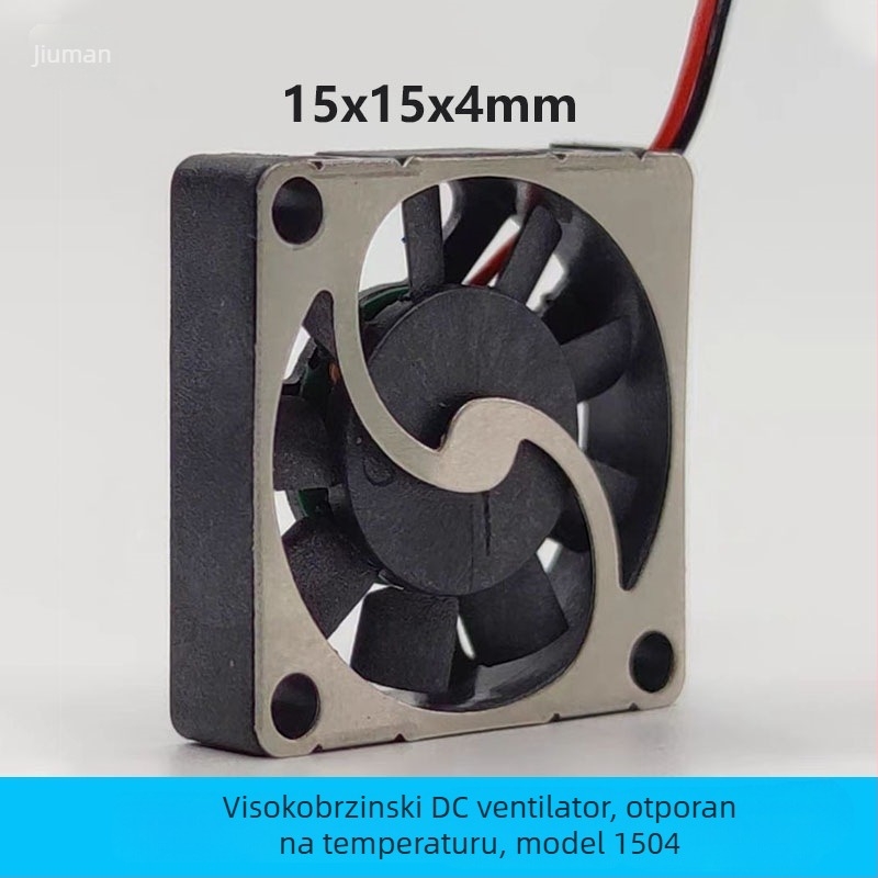 Ventilator za hlađenje prijenosnog računala, model 1504, za CPU, kompatibilan s notebookom