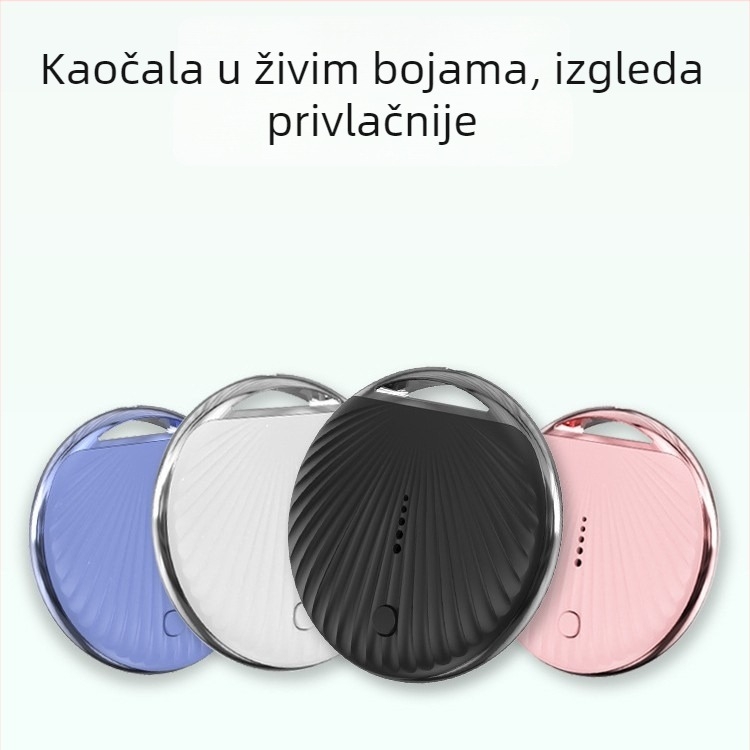 GUOLINK TX12 Bluetooth Tracker Protiv Gubitka, Baterija 240mAh, Podrška Find My, Dizajn AirTag Ključa, Kompatibilno s Android i iOS
