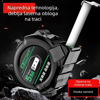 Mjerna traka od nehrđajućeg čelika, vodootporna i izdržljiva, višestrukih raspona za kućnu upotrebu