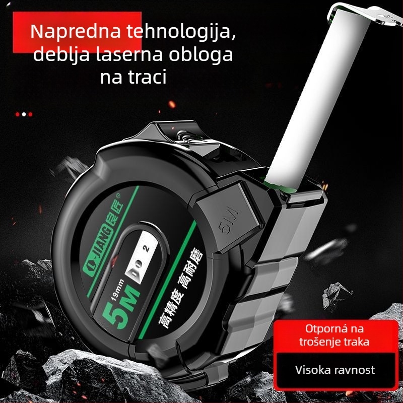 Mjerna traka od nehrđajućeg čelika, vodootporna i izdržljiva, višestrukih raspona za kućnu upotrebu