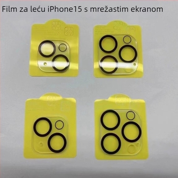Film za objektiv kamere od kaljenog stakla za iPhone 16 Pro Max, iPhone 15 i iPhone 14 stražnje kamere, HD kvaliteta