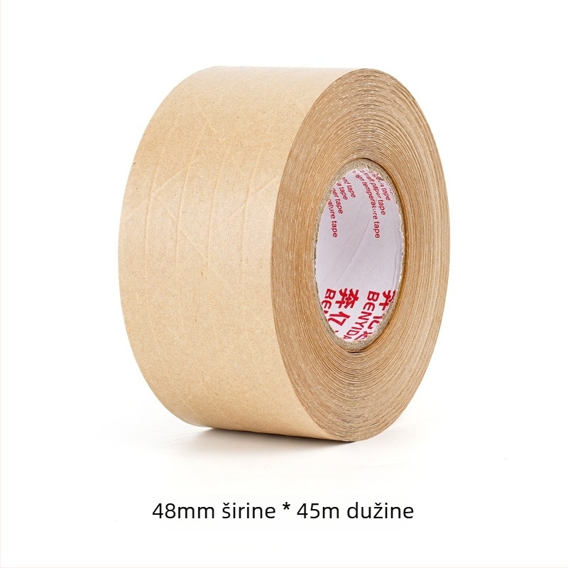 Traka od Kraft papira, vlaknasta podloga, ljepilo na bazi vode, protiv manipulacije, za zatvaranje kutija i montažu — Marke Yida