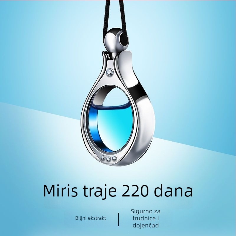 Unutarnja auto visilica s parfemom za stražnje retrovizor, ukrasni parfemski predmet, uklanjanje formaldehida, miris Floral Fougere, isparavanje 1–15 dana, mogućnost prilagodbe, artikal br. 05Z042545H9309