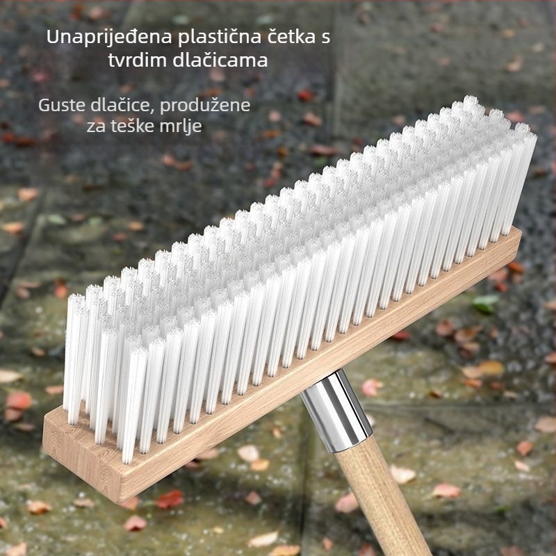 Četka za pod s metalnim tijelom; prilagođena za transnacionalnu prodaju; nije uvezeno