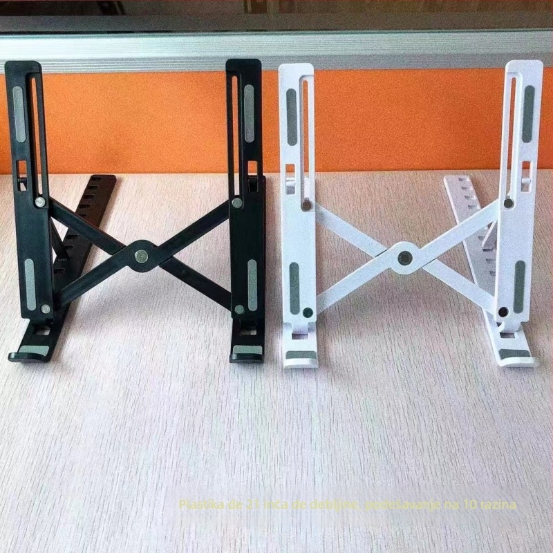 Stalak za laptop od aluminijske legure, sklopivi N3 – za univerzalne laptope, podesivo podizanje, 250 g