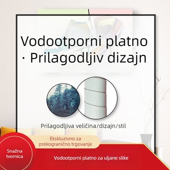 Plakat s teorijom akorda za gitaru — platno, bez okvira, inkjet ispis na platnu, jednopanelska dekorativna slika