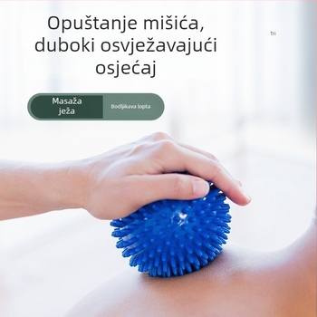 Ježasta masážna lopta za dlan – ABS materijal, fasijalno oslobađanje, terapija akupunkturnih točaka, trening senzorne integracije