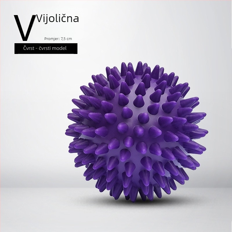 Ježasta masážna lopta za dlan – ABS materijal, fasijalno oslobađanje, terapija akupunkturnih točaka, trening senzorne integracije