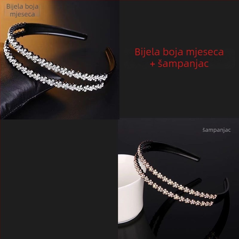 Čelenka s kristalima, dodatak za glavu, stil Japana i Južne Koreje, svježi i slatki stil, proljeće 2025