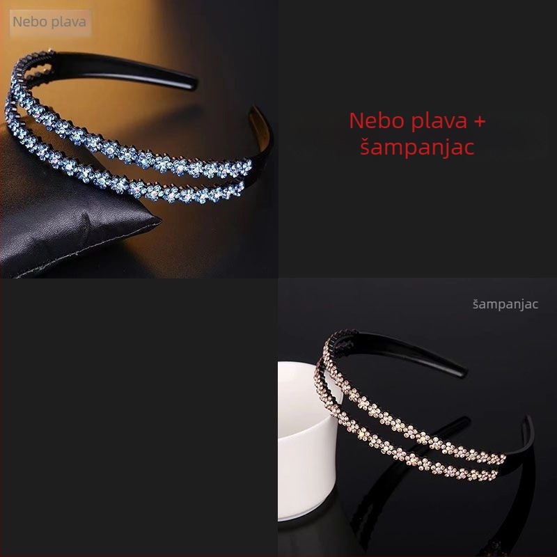 Čelenka s kristalima, dodatak za glavu, stil Japana i Južne Koreje, svježi i slatki stil, proljeće 2025