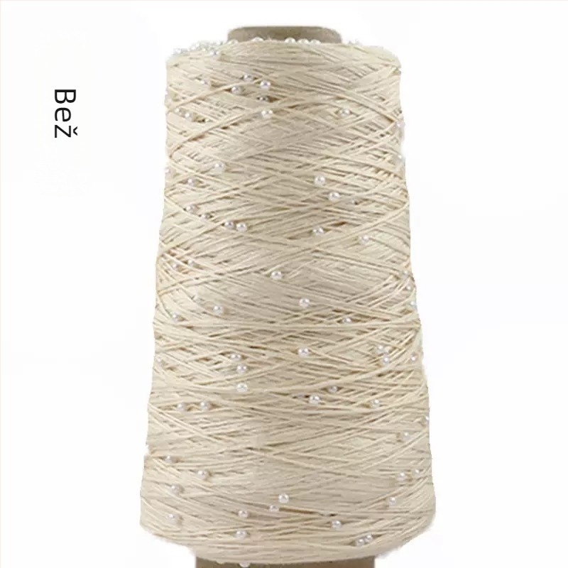 Pamukovo-viskozna pređa za pletenje — konusna pređa, Ring Spinning, RS002 (Brand Ruishi; Alias Pearl Mercerized Cotton Thread)