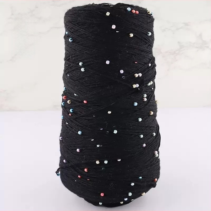 Pamukovo-viskozna pređa za pletenje — konusna pređa, Ring Spinning, RS002 (Brand Ruishi; Alias Pearl Mercerized Cotton Thread)